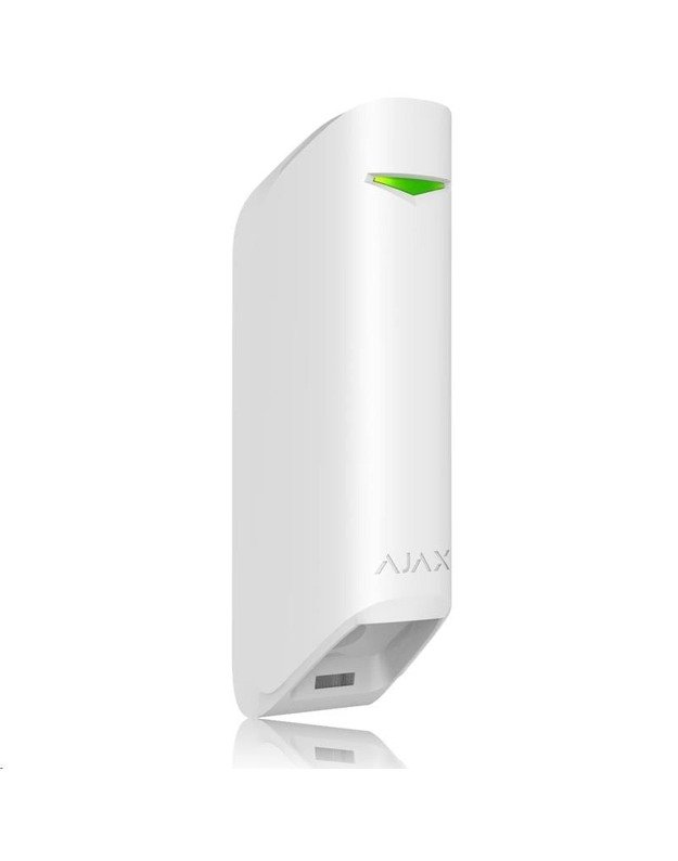 Belaidis judesio jutiklis Ajax MotionProtect Curtain (Baltas, iki 15m, IP54)