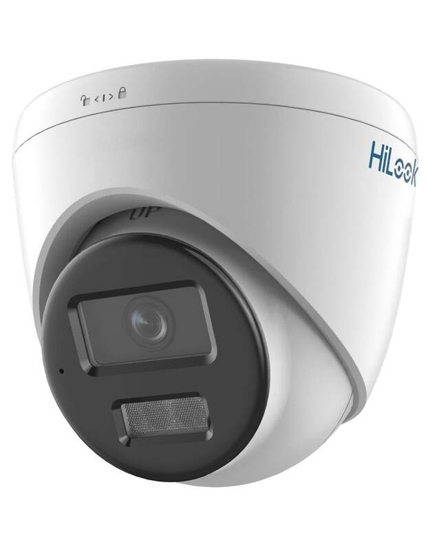 HiLook turret kamera IPC-T249HAA-LUF/SL F2.8 (4 MP, 2.8mm, 30m IR/LED, ColorVu)