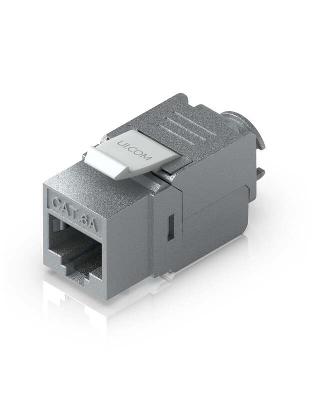 RJ45 lizdas Ubiquiti UACC-Keystone-Jack-C6A (Cat6A, 12 vnt.)