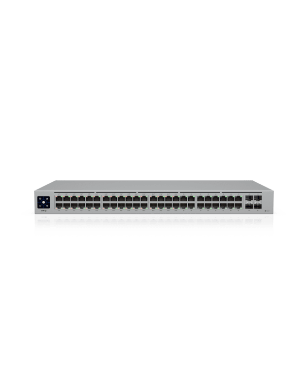 52 prievadų, 48 PoE prievadų komutatorius Ubiquiti Unifi USW-48-PoE