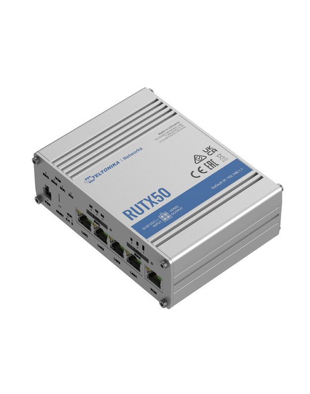 TELTONIKA pramoninis 5G mar&scaron;rutizatorius LTE RUTX50