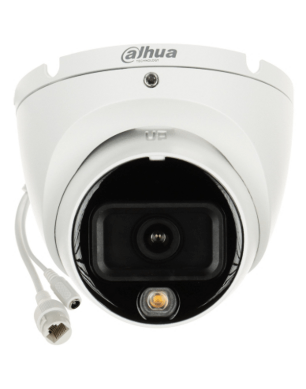 Dahua Dome IPC-HDW1639T-A-IL-0280B-S6 F2.8 (Balta, 6MP, ~110&deg;, IR+balta &scaron;viesa 30m, IP67)
