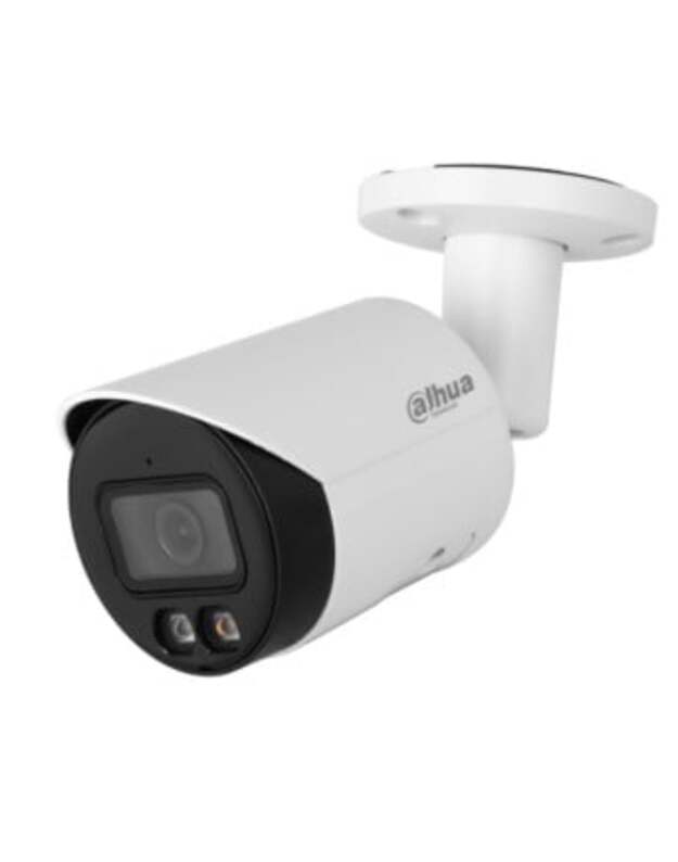 Dahua Bullet IPC-HFW2849S-S-IL-0280B F2.8 (Balta, 8MP 4K UHD, ~104&deg;, IR+balta &scaron;viesa 30m, IP67)