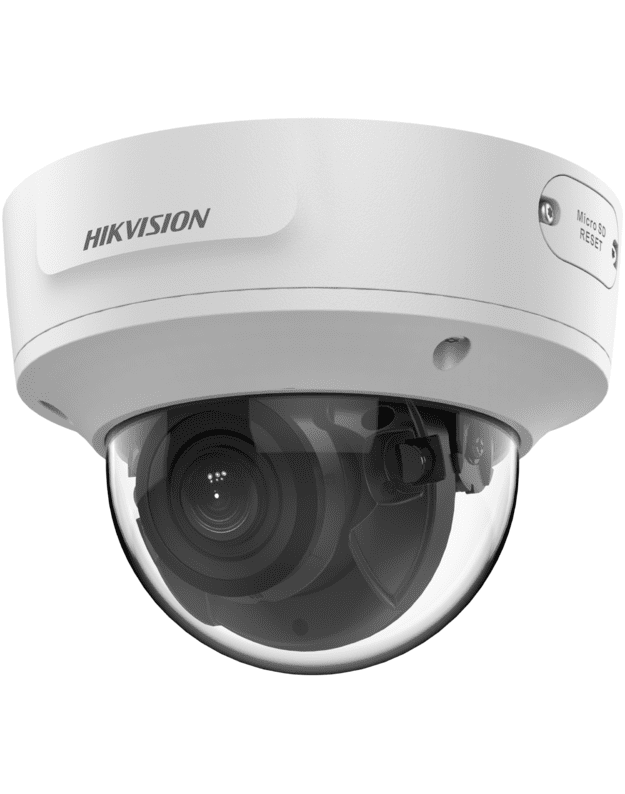 Hikvision dome DS-2CD2763G2-IZS (balta, 6 MP, 30 m. IR  40 m, AcuSense)