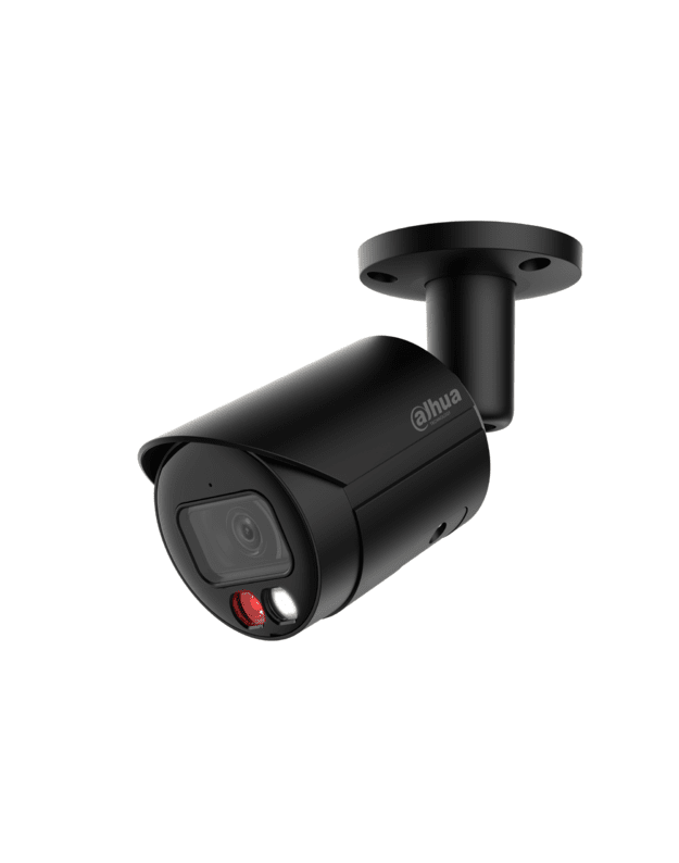 Dahua Bullet IPC-HFW2449S-S-IL-0280B F2.8 (Juoda, 4MP, ~95&deg;, IR+LED 30m, IP67, PoE)