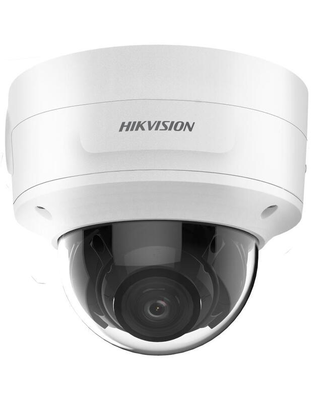 Hikvision dome DS-2CD3786G2-IZS F2.7-13.5 (balta, 8 MP, 50 m. IR, AcuSense)