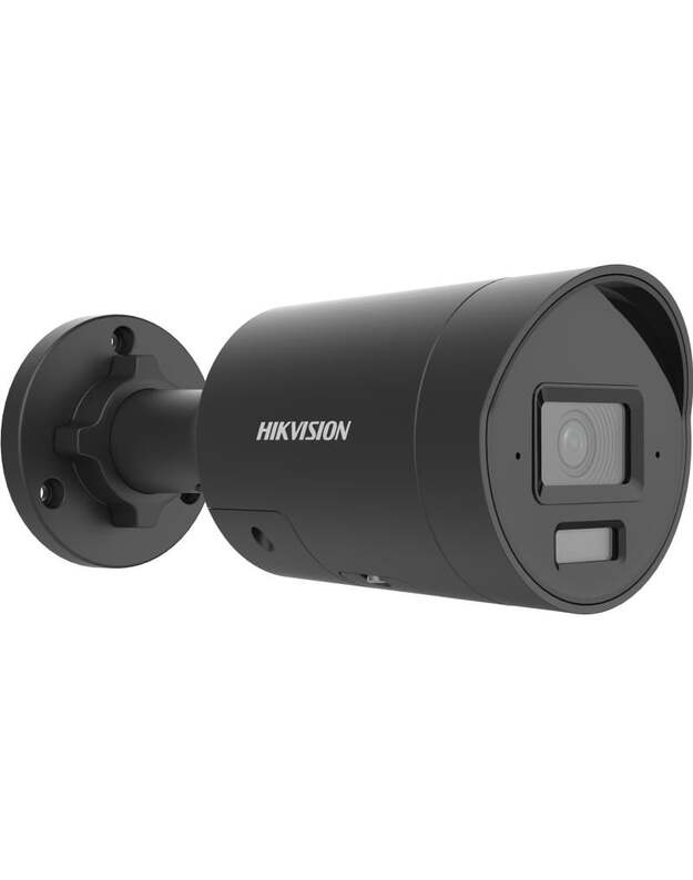Hikvision bullet DS-2CD2083G2-LI2U/SL F2.8 (juoda, 8 MP, 40 m IR+LED, AcuSense)