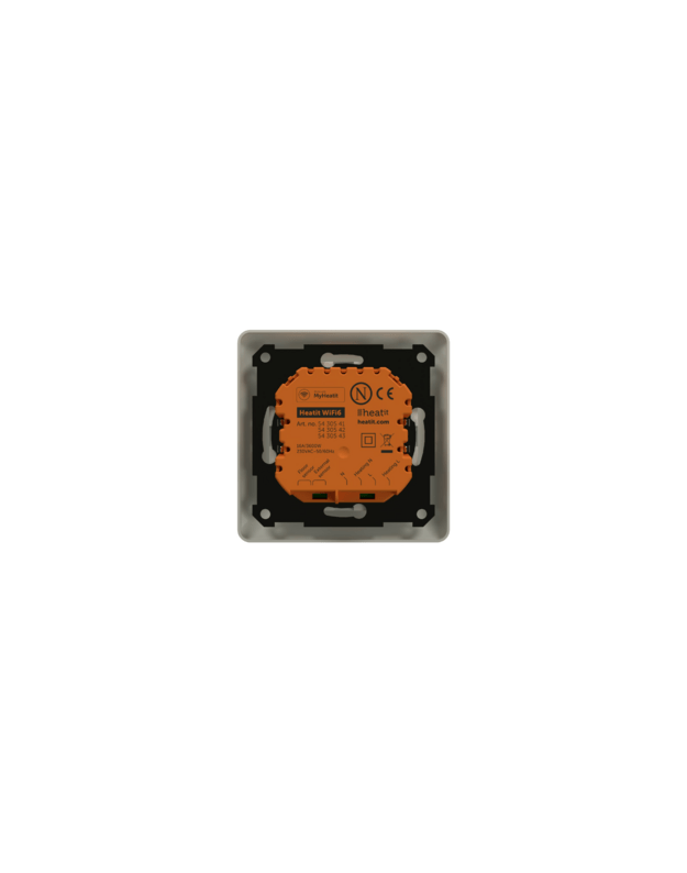 Išmanusis termostatas Heatit WiFi6, Baltas RAL 9010 8