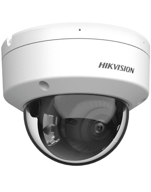 Hikvision dome DS-2CD2187G2-LSU(C) F2.8 (balta, 8 MP, 30 m. LED, ColorVu)