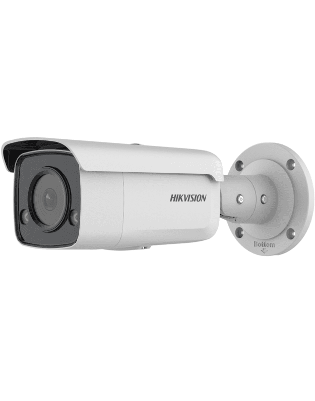 Hikvision bullet DS-2CD2T47G2-L F6 (be bazės) (balta, 4 MP, 60 m. LED, ColorVu)