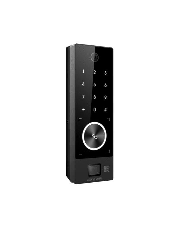 Praėjimo kontrolės terminalas ir telefonspynė Hikvision DS-K1T510MBWX-QRE1