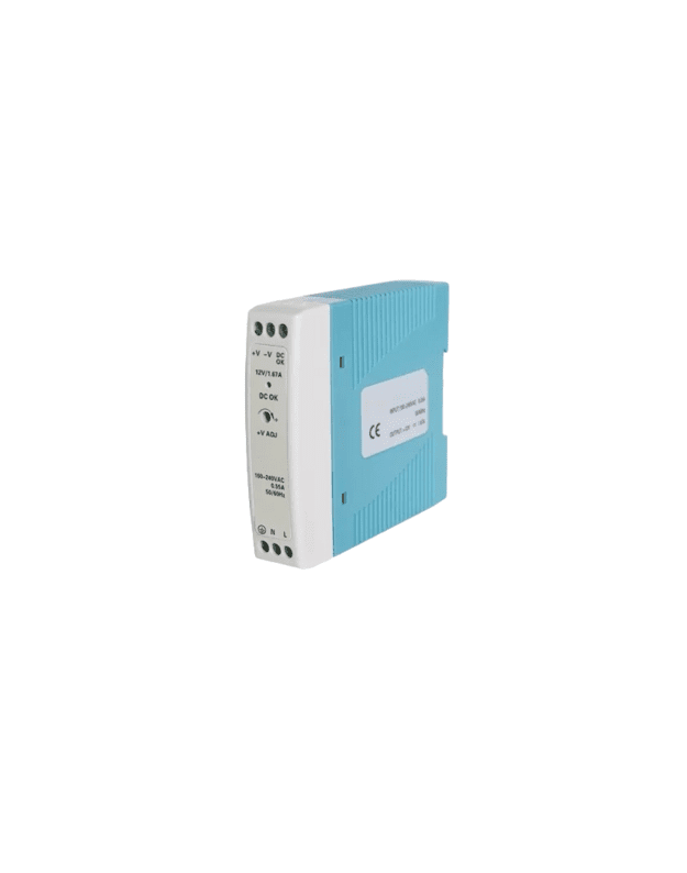 Teltonika maitinimo &scaron;altinis PR3PDNP0 (DIN, 85-264VAC, 20W, 2.6A, 100-240VAC, 22.5x90x100mm)