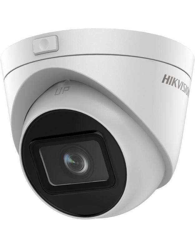 Hikvision dome DS-2CD1H43G2-IZ F2.8-12 (balta, 4 MP, 30 m IR)