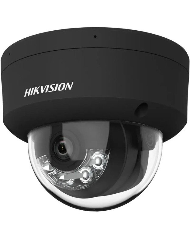 Hikvision dome DS-2CD2147G2H-LISUeF F2.8 (juoda, 4 MP, 30 m. IR  30 LED, Hybrid Light)