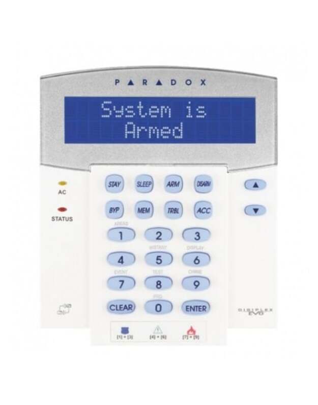 Klaviatūra Paradox K641LX su RTX3 imtuvu