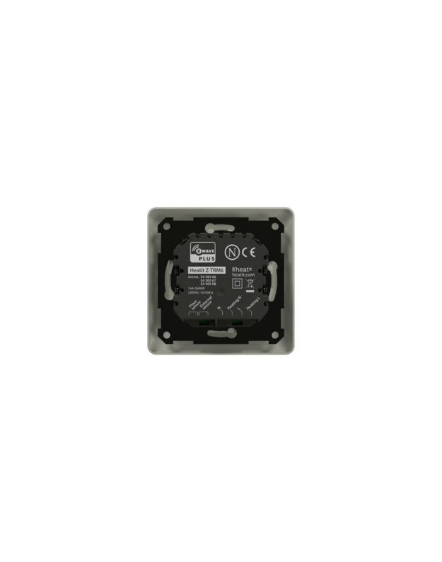 Heatit Z-TRM6 išmanus Z-WAVE termostatas, baltas RAL 9010 6