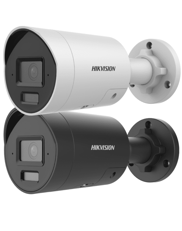 Hikvision bullet DS-2CD2086G2H-I2U/SL F2.8 (Juoda, 40 m. IR, 8 MP, AcuSense, DarkFighter)