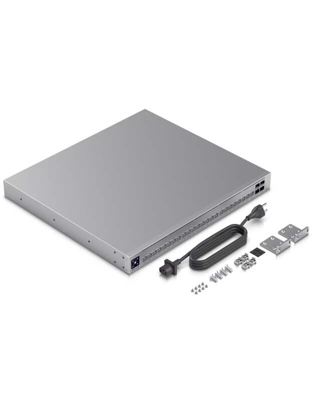 24 prievadų komutatorius Ubiquiti Unifi USW-Pro-HD-24-PoE-EU