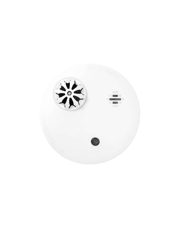 Belaidis temperatūros detektorius Hikvision DS-PDHT-E-WE  AX PRO