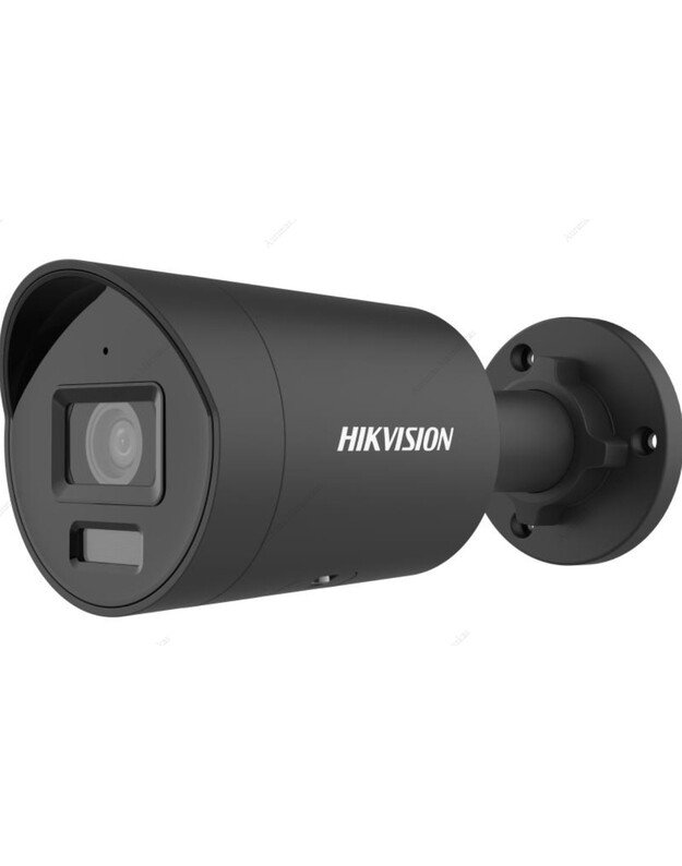 Hikvision bullet DS-2CD2086G2H-IU F2.8 (juoda, 40 m. IR, 8 MP, AcuSense)