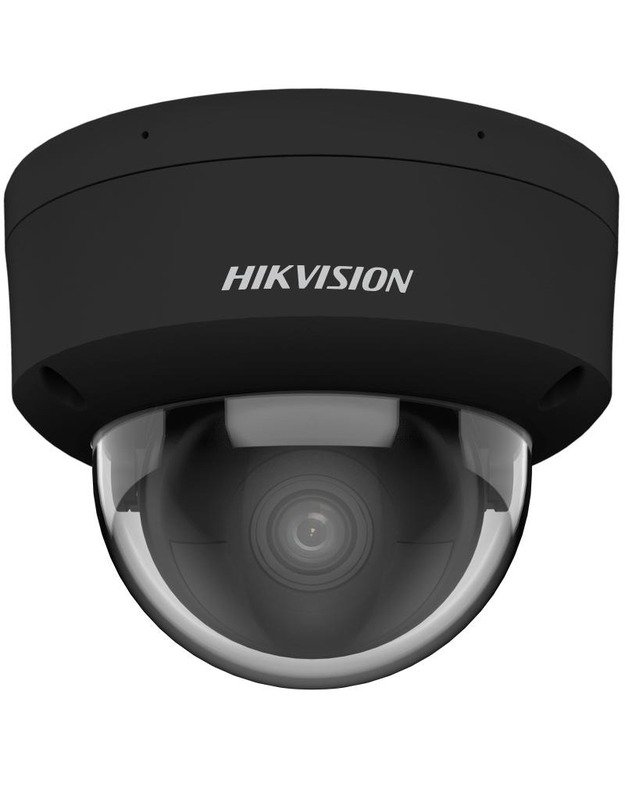 Hikvision dome DS-2CD2186G2H-ISU F2.8 (juoda, 8 MP, 30 m. IR, AcuSense)