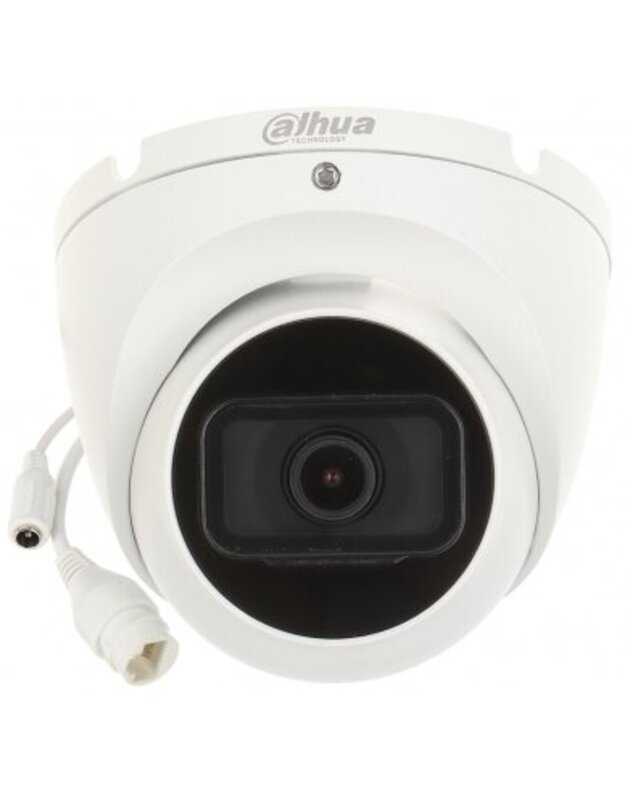 Dahua Dome IPC-HDW1530T-0280B-S6 F2.8 (Baltas, 5MP, ~106°, IR+LED 30m, IP67, IK10)