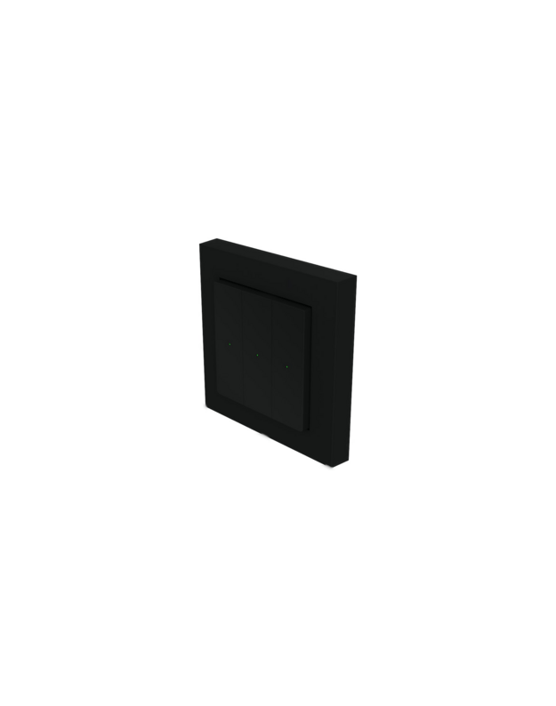 Heatit Z-Push Wall Controller. Z-WAVE išmanusis mygtukinis valdiklis, juodas matinis 13