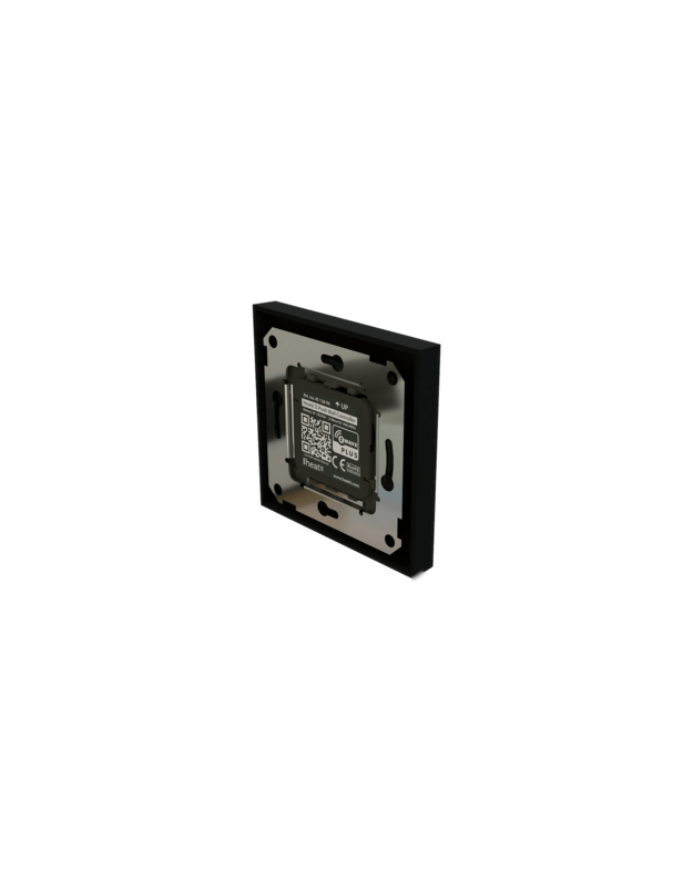 Heatit Z-Push Wall Controller. Z-WAVE išmanusis mygtukinis valdiklis, juodas matinis 2