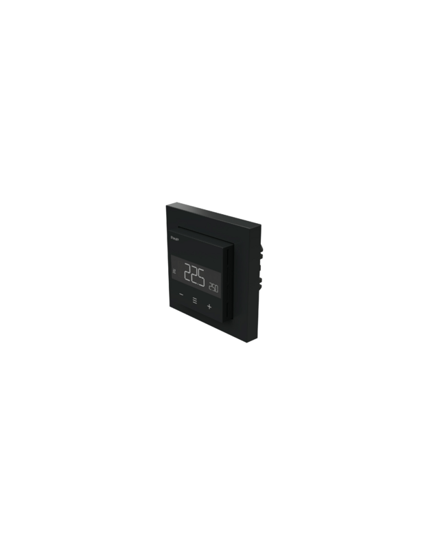 Heatit Z-TRM6 išmanus Z-WAVE termostatas, juodas matinis 3