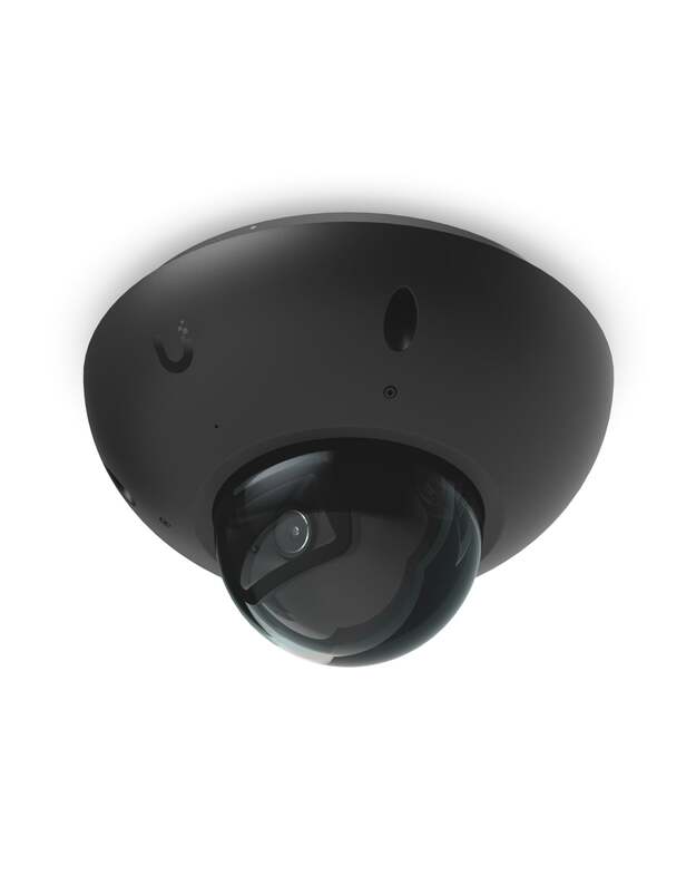 Kamera Ubiquiti UVC-G6-Dome-B (juoda, 8MP, 4K, IR 30 m, PoE, IP66, IK10)