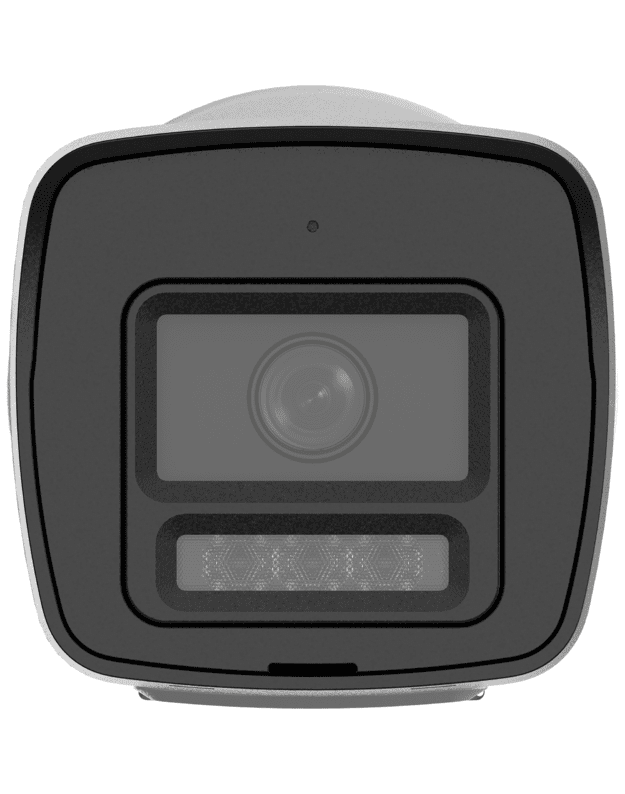 HiLook bullet IPC-B180HAP-LUF/SL F2.8 (balta, 8 MP, 30 m IR, 30 m LED, Audio Alarm)