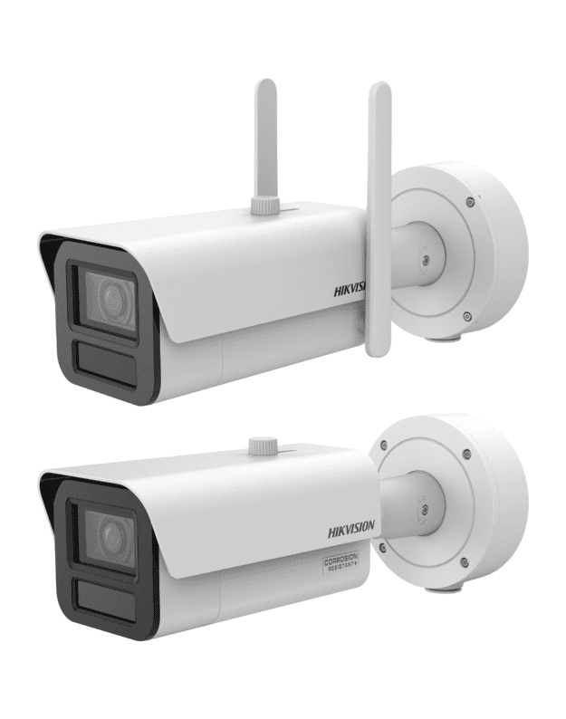 Hikvision Bullet iDS-2CD7A46G2/P-IZHSY 8&ndash;32mm (Balta, 4MP, IR 100m, LPR, DarkFighter 2.0)