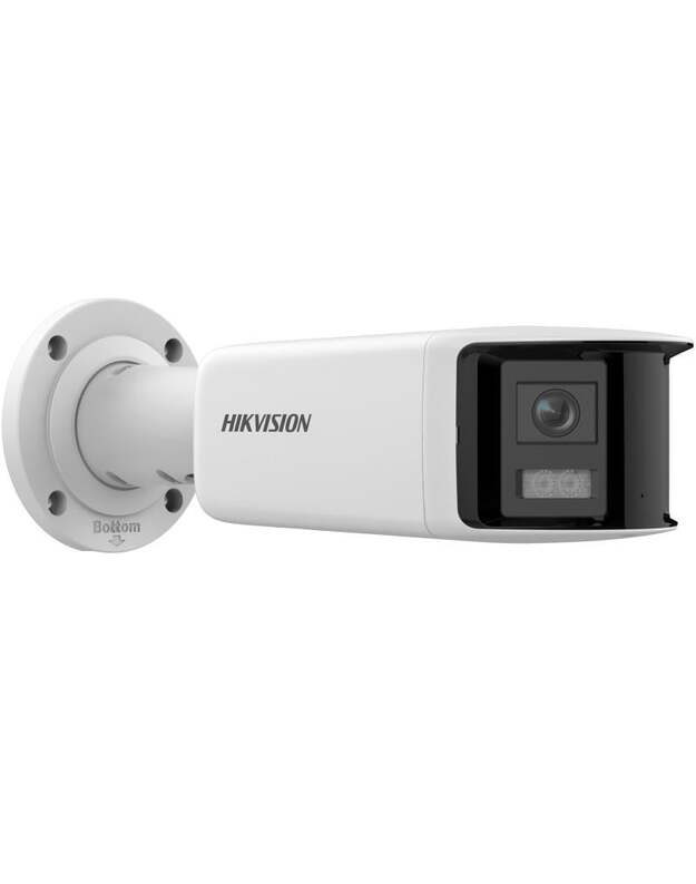 Hikvision Bullet DS-2CD2T87G3P-LIS2UY/SL F2.8 (Balta, 180&deg;, 8MP, IR + LED 40m, ColorVu 3.0)