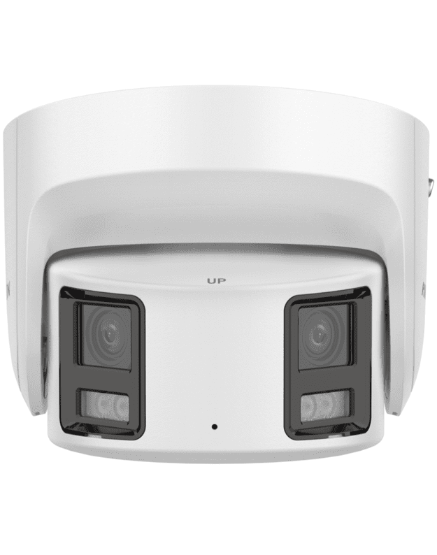 IP kamera DS-2CD3387G2P-LSU/SL, F1.0, DOME, 4mm, ColorVu, H.265+, 4K (8MP), audio/alarm