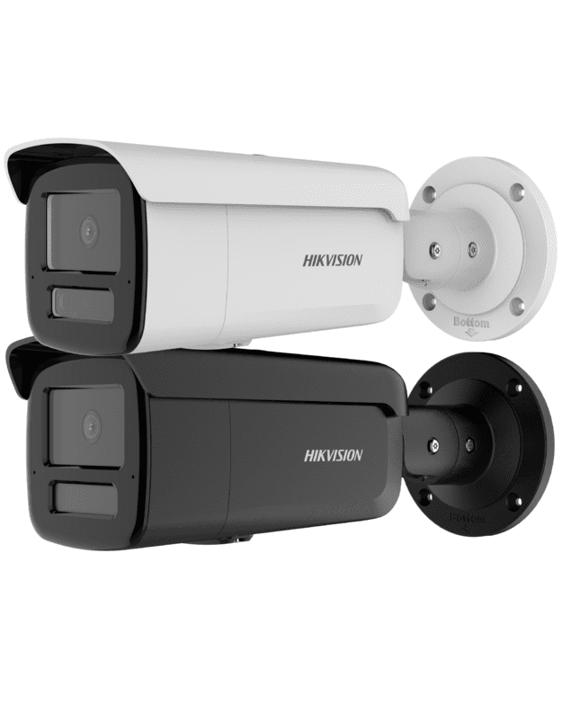 Hikvision bullet DS-2CD2T43G2-4LI F2.8 (balta, 4 MP, 80 m IR+LED  AcuSense)