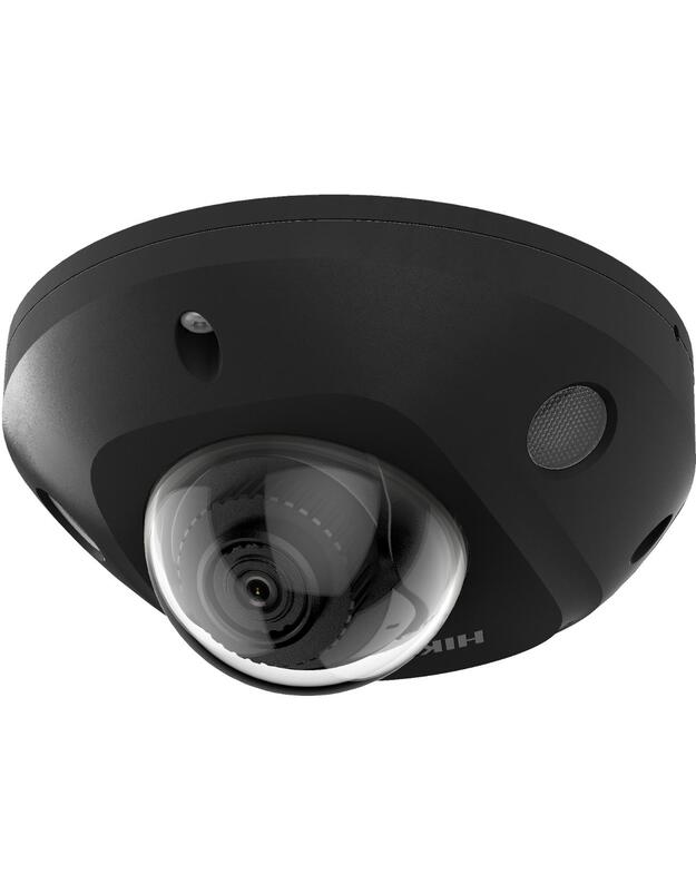 Hikvision mini dome DS-2CD2546G2-IS F2.8 (C) (juoda, 4 MP, 30 m. IR, AcuSense)