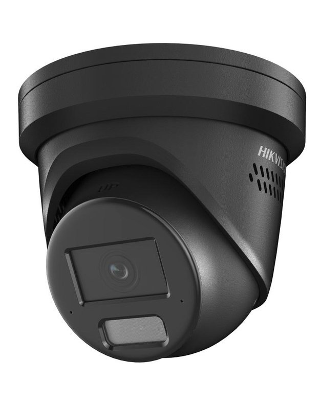 Hikvision dome DS-2CD2386G2H-IS2U/SL F2.8 (juoda, 8 MP, 30 m. IR, AcuSense)