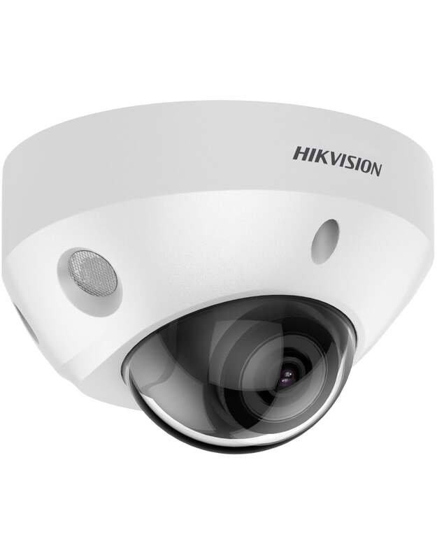 Hikvision Mini Dome DS-2CD2583G2-LIS2U F2.8 (balta, 8MP, AcuSense, IR+LED 30m, 4K, IK10)