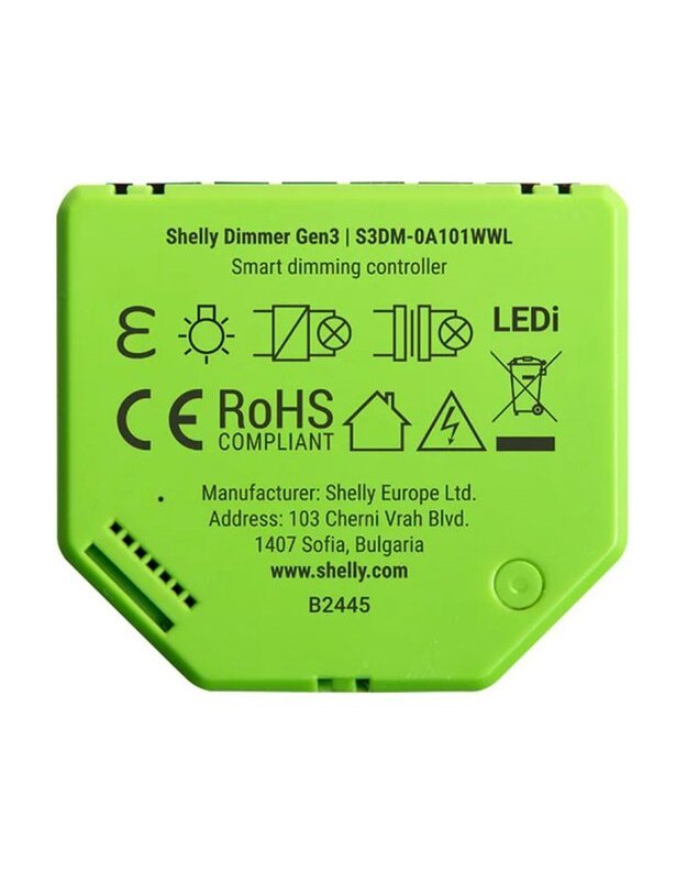 Shelly Dimmer Gen3 2