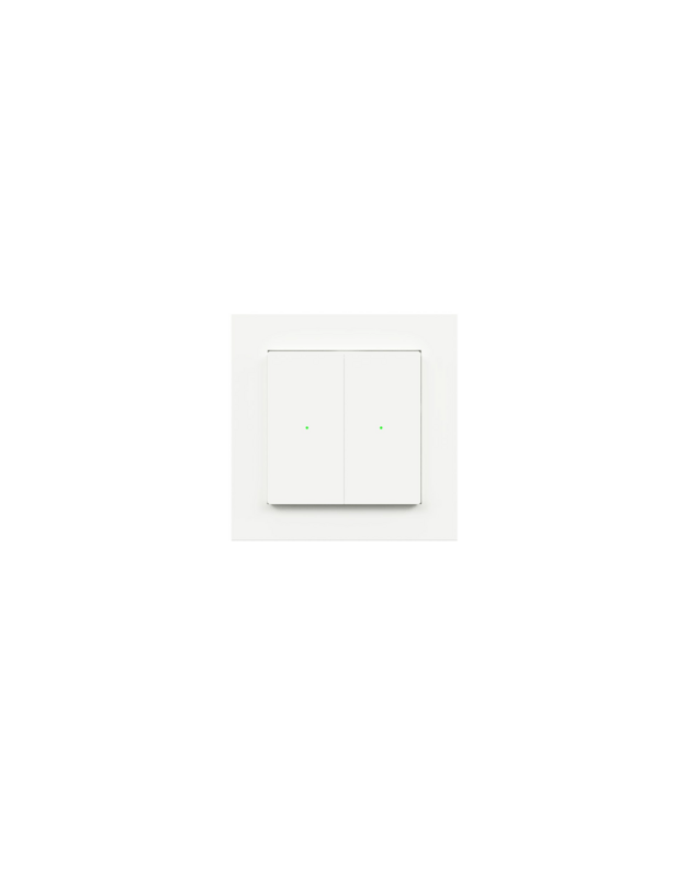 Heatit Z-Push Wall Controller. Z-WAVE išmanusis mygtukinis valdiklis, baltas RAL 9003 blizgus 6