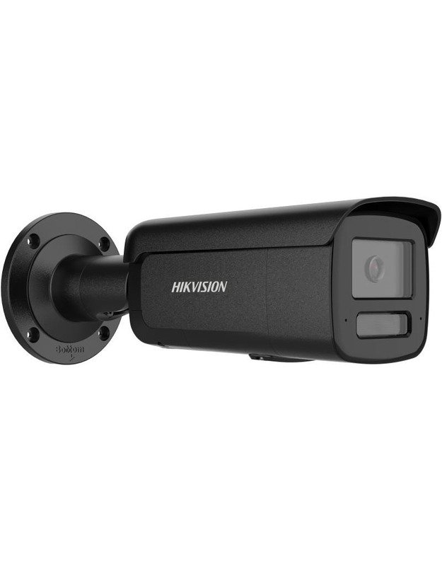Hikvision bullet DS-2CD2T87G3-LIS2UY/SL F2.8 (Juoda, 8MP, IR + LED 60m, ColorVu)