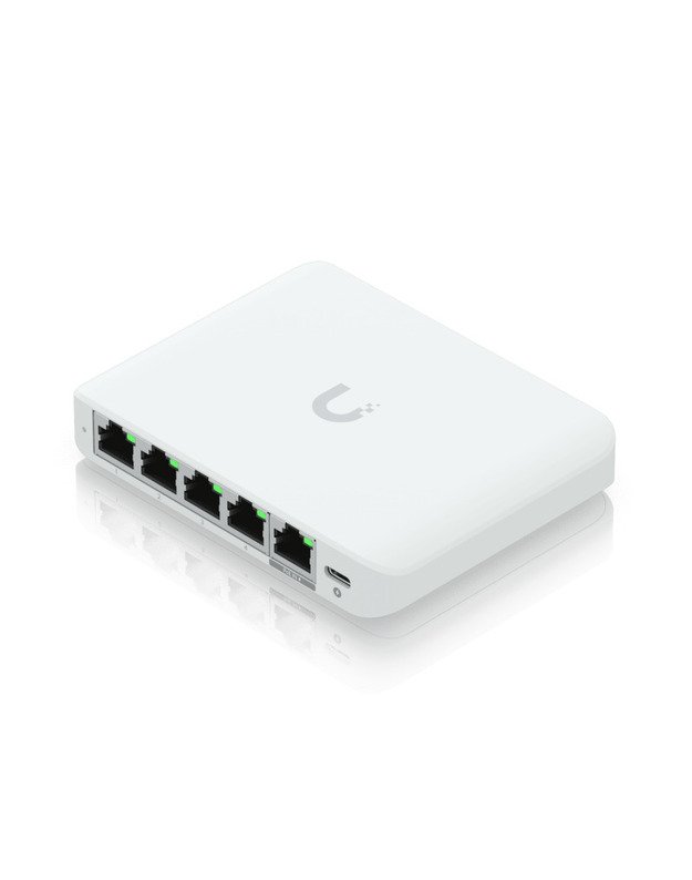 5 prievadų komutatorius Ubiquiti UniFi USW-Flex-2.5G-5-EU