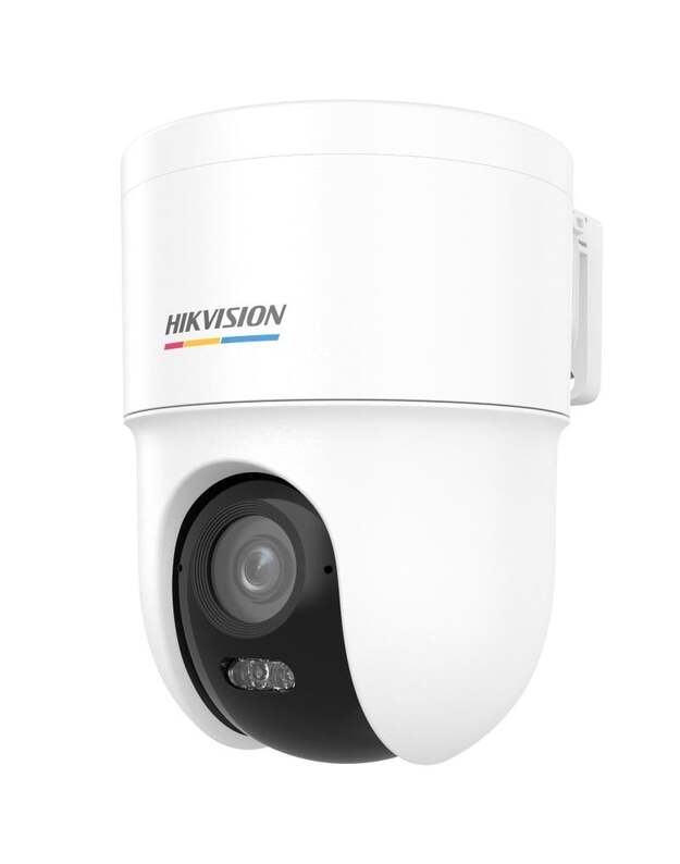 Hikvision Fixed PT DS-2CD1F47G3H-LIUF/SX F2.8 (balta, 4 MP, ColorVu 3.0, 30 m LED, Auto Tracking, PoE)