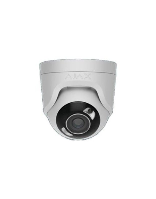 Ajax TurretCam HL 126261.197.WH1 F2.8 (balta, 5MP, 50m IR+LED, Hybrid Light, True WDR, IP65)