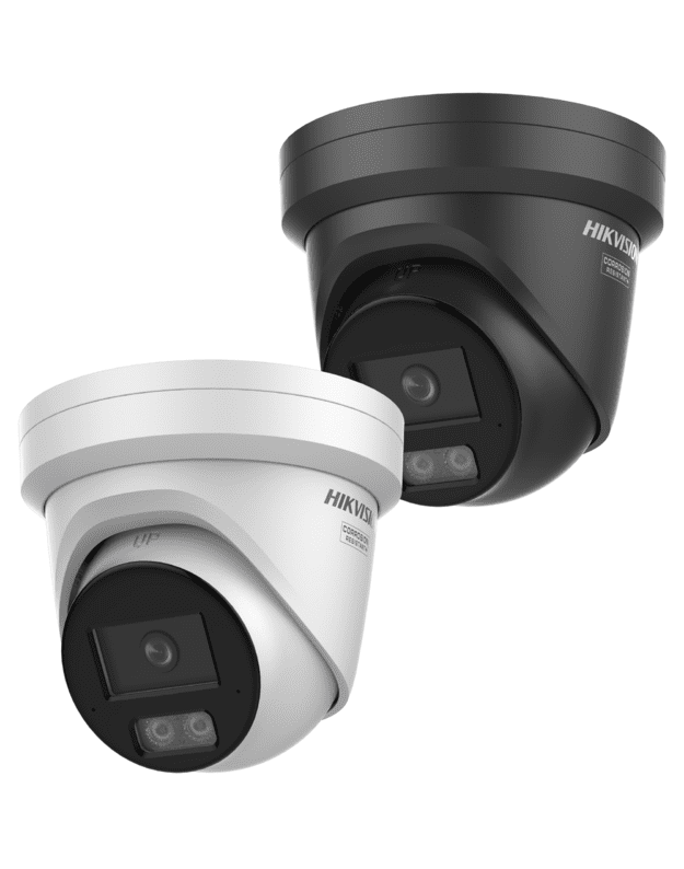 Hikvision Turret DS-2CD2347G3-LI2UY F2.8 (balta, 4MP, ColorVu 3.0, Hybrid Light, IR+LED 30m)