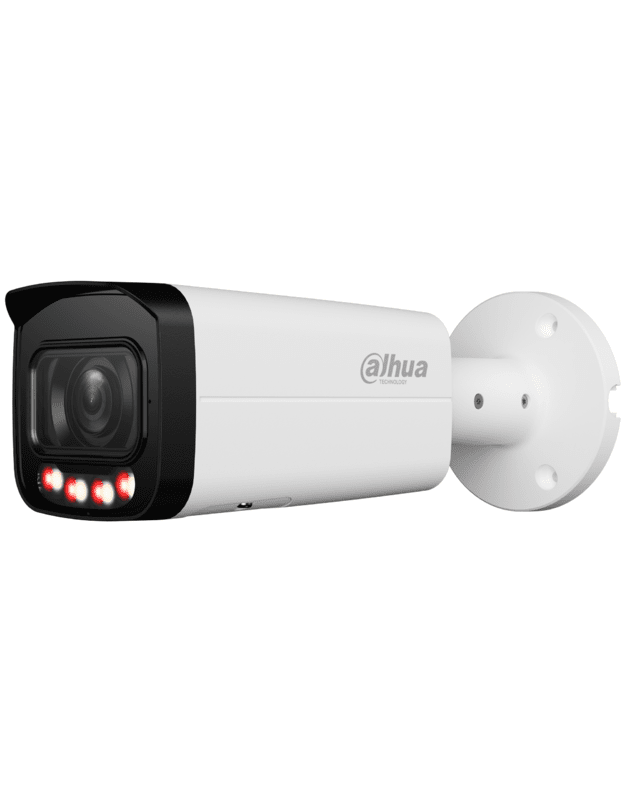 IP kamera Dahua Bullet IPC-HFW2449T-ZAS-IL F2.7-13.5mm (Balta, 4MP, WizSense, IR LED 60m, IP67)