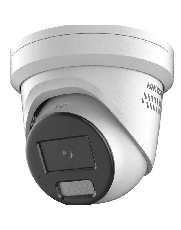 Hikvision dome DS-2CD2387G2H-LISU/SL F2.8 (balta, 8 MP, 30m. IR  30 m. LED, Hybrid Light)