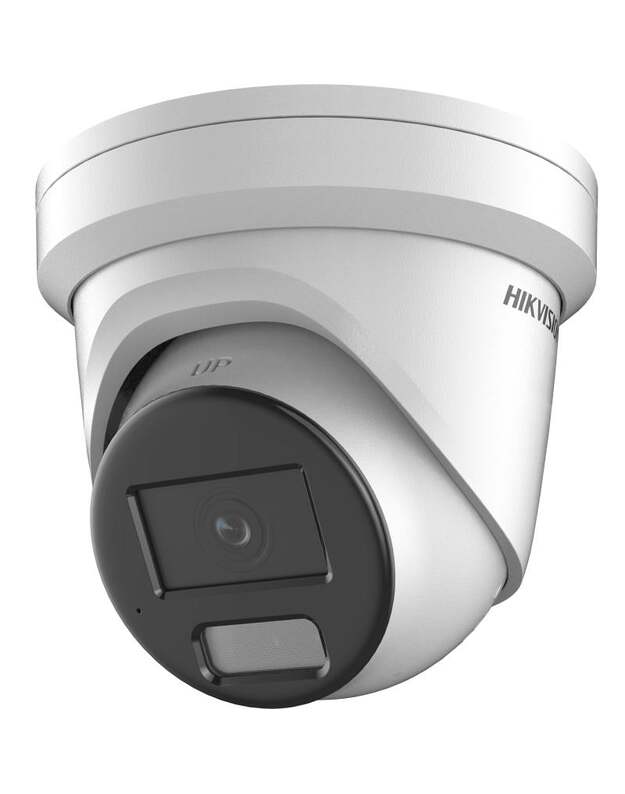 Hikvision dome DS-2CD2346G2H-IS2U/SL F4 (balta, 4 MP, 30 m. IR, AcuSense, DarkFighter)