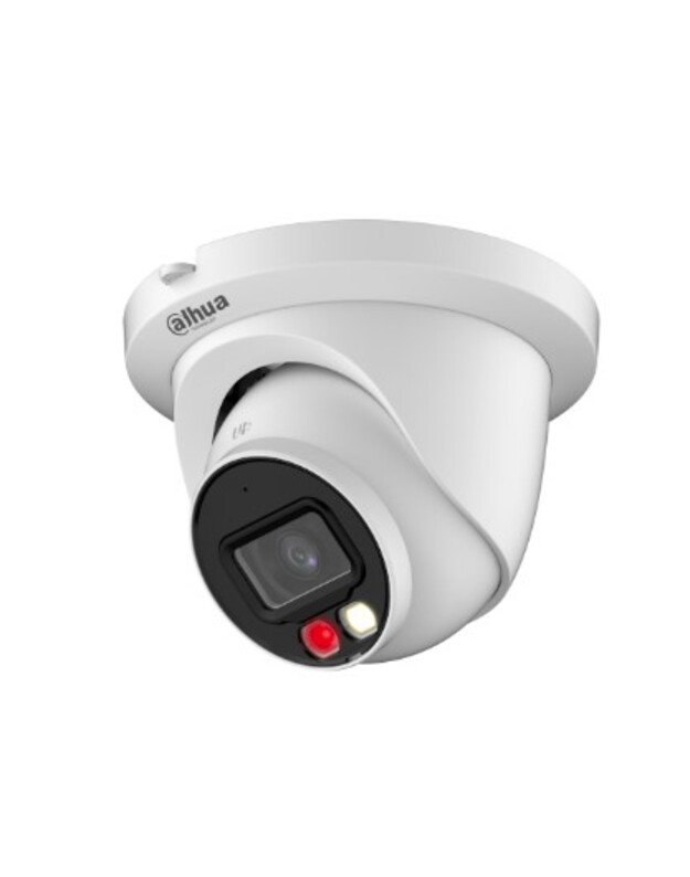 Dahua Dome IPC-HDW2549TM-S-IL-0280B F2.8 (Balta, 5MP, ~111°, IR+balta šviesa 30m, IP67)