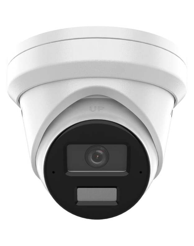 Hikvision dome DS-2CD2363G2-LI2U F2.8 (balta, 6 MP, 30 m IR+LED, AcuSense)